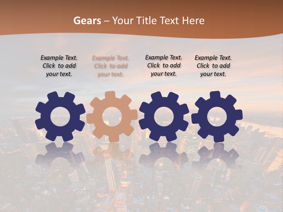 Render Metropolis Graphic PowerPoint Template