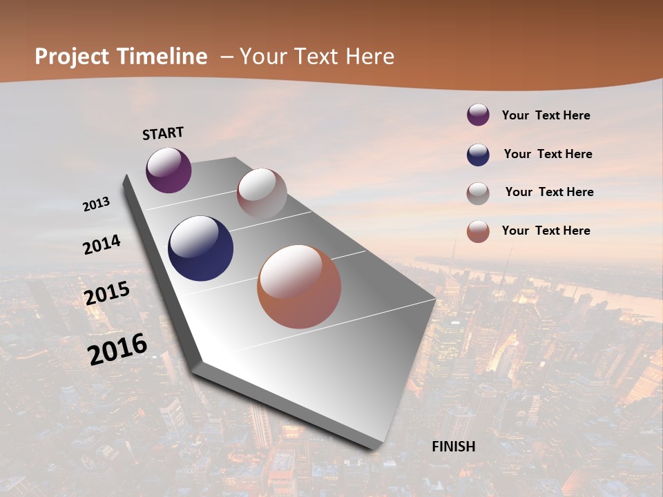 Render Metropolis Graphic PowerPoint Template