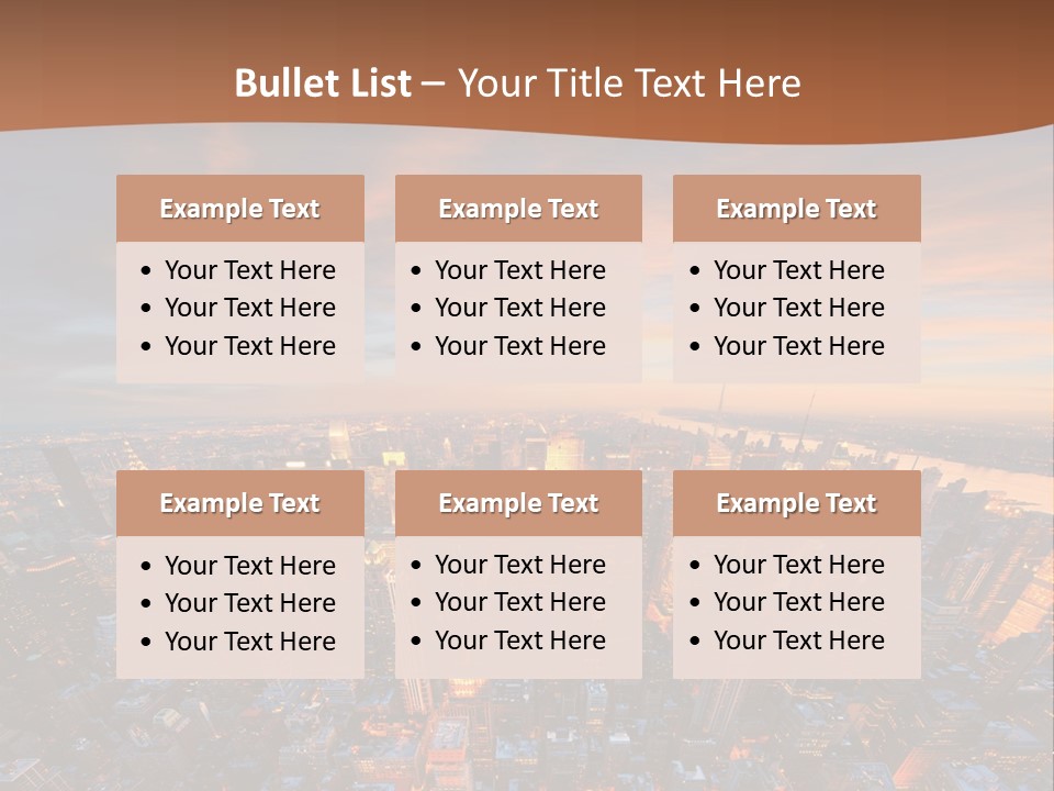 Render Metropolis Graphic PowerPoint Template