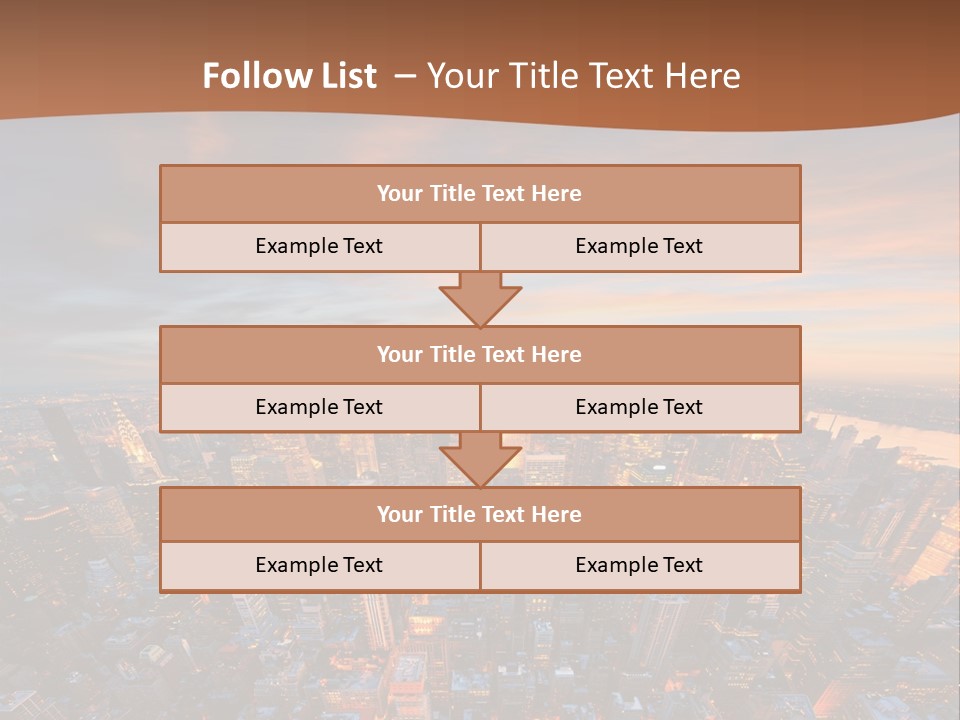 Render Metropolis Graphic PowerPoint Template