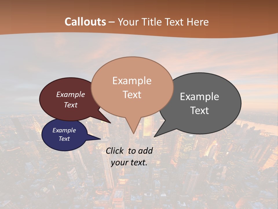 Render Metropolis Graphic PowerPoint Template