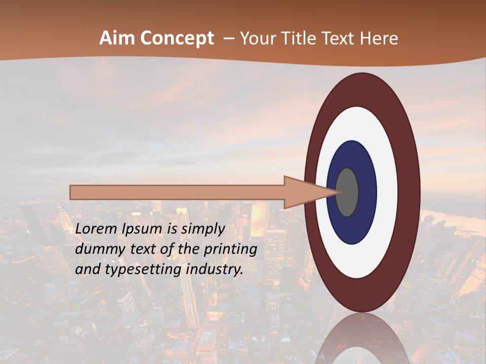 Render Metropolis Graphic PowerPoint Template