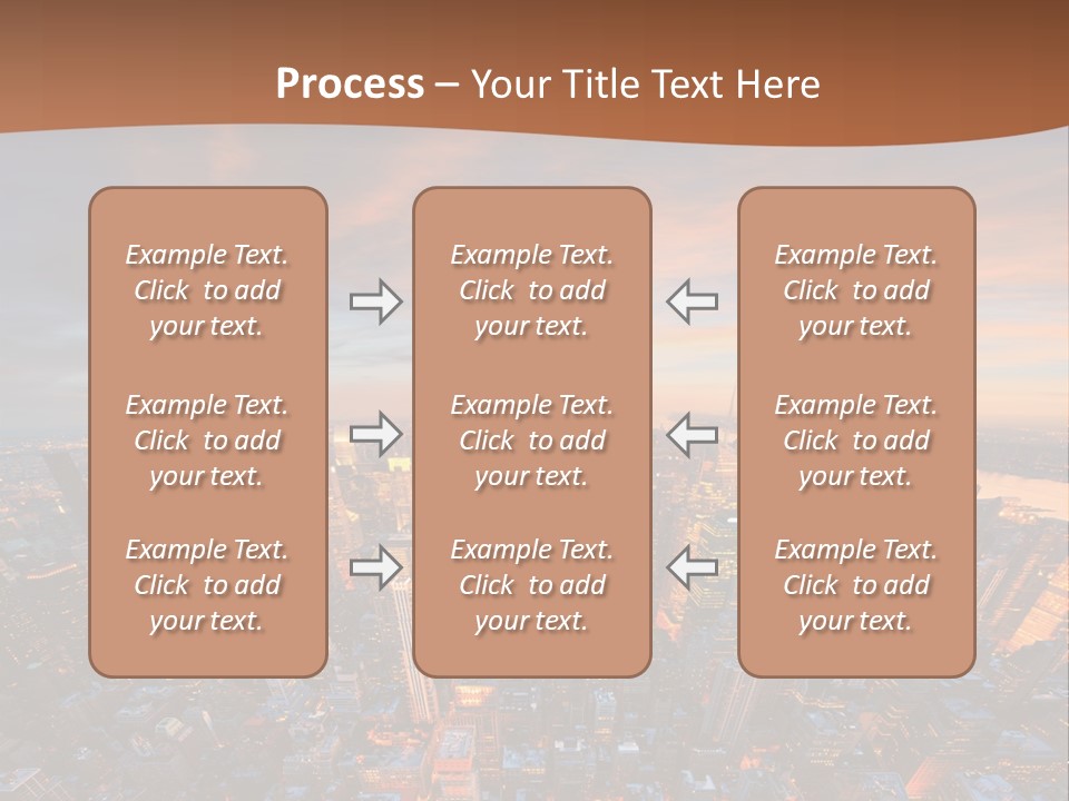 Render Metropolis Graphic PowerPoint Template