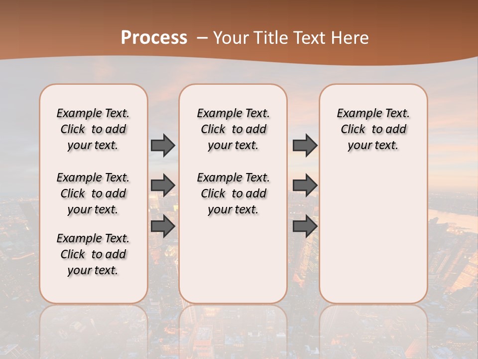 Render Metropolis Graphic PowerPoint Template