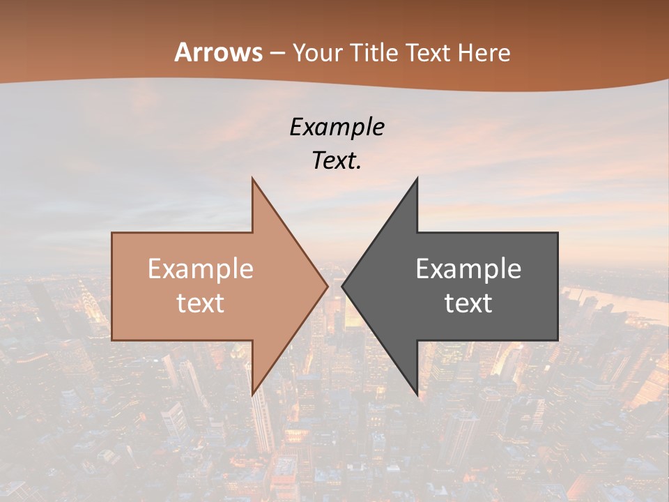 Render Metropolis Graphic PowerPoint Template