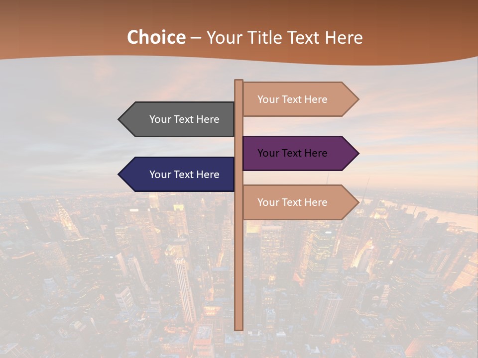 Render Metropolis Graphic PowerPoint Template