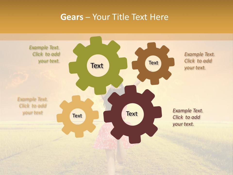 Construction Architect City PowerPoint Template