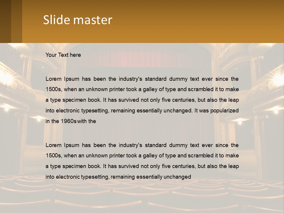 Downtown Sphere City PowerPoint Template