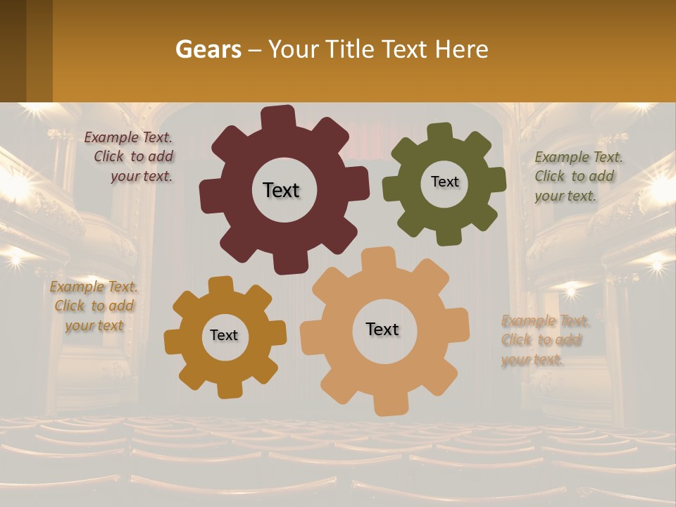 Downtown Sphere City PowerPoint Template