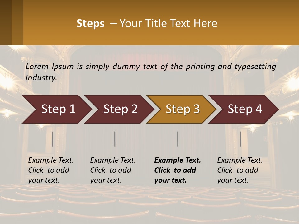 Downtown Sphere City PowerPoint Template