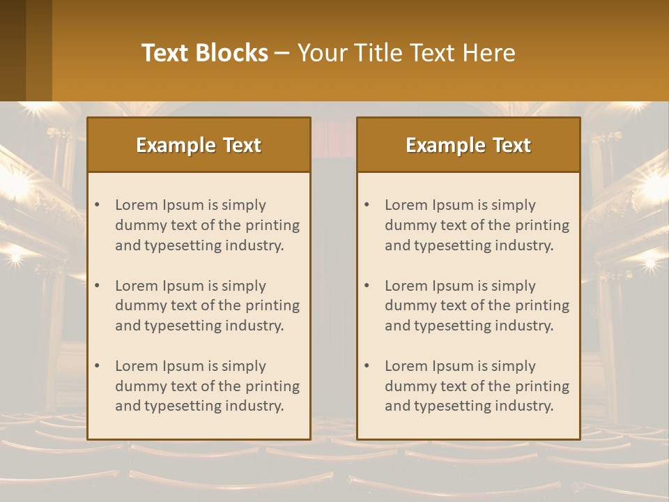 Downtown Sphere City PowerPoint Template