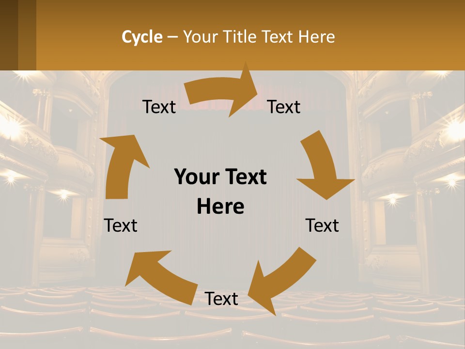 Downtown Sphere City PowerPoint Template
