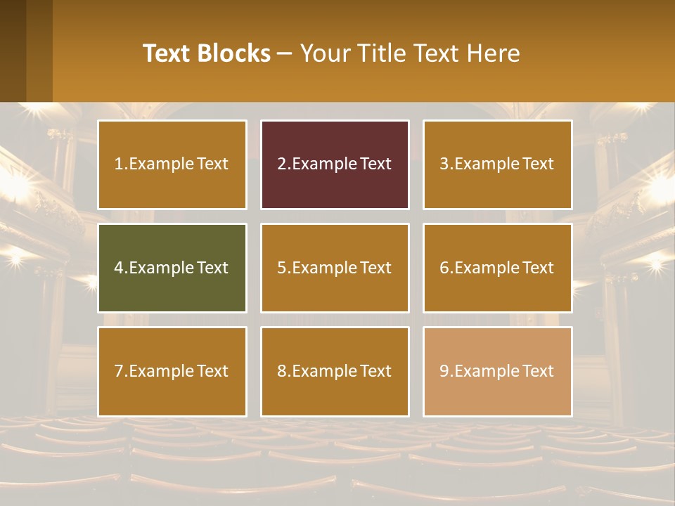 Downtown Sphere City PowerPoint Template