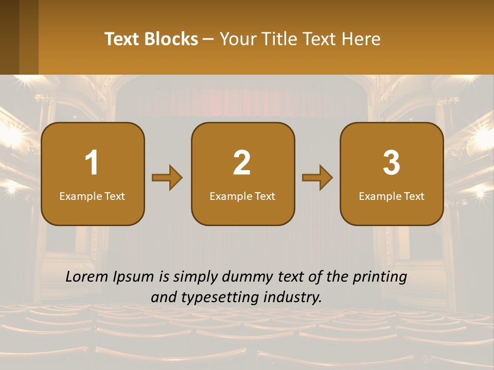 Downtown Sphere City PowerPoint Template