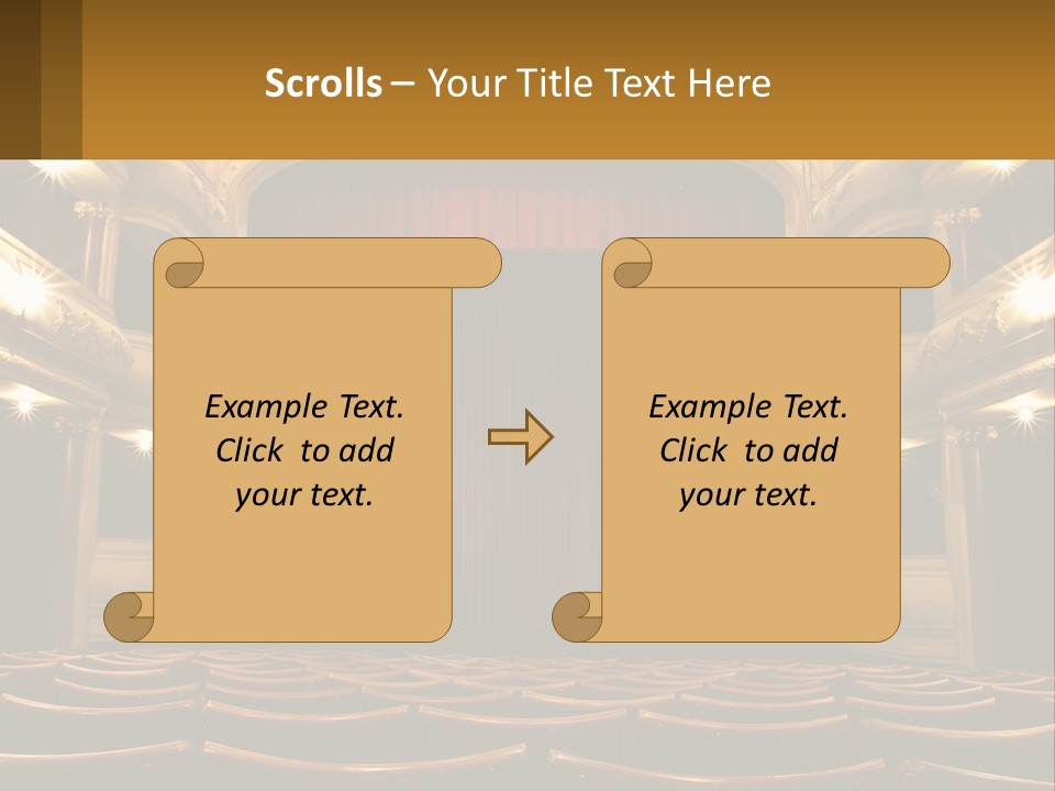 Downtown Sphere City PowerPoint Template