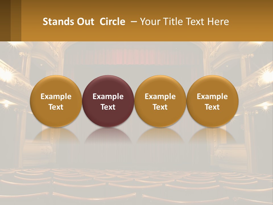 Downtown Sphere City PowerPoint Template