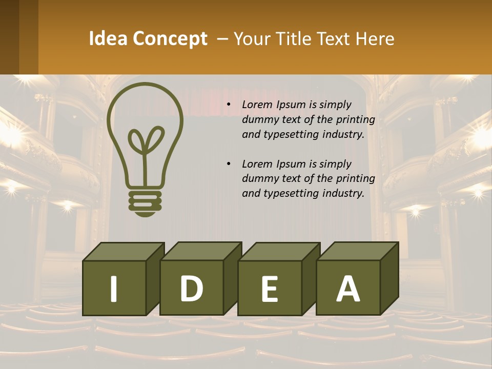 Downtown Sphere City PowerPoint Template