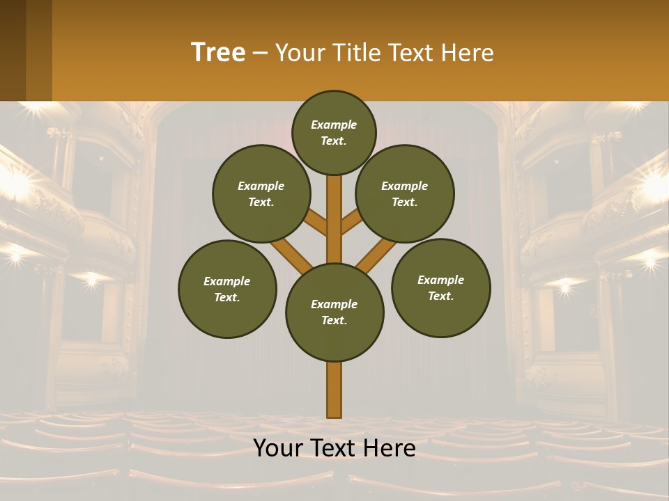 Downtown Sphere City PowerPoint Template