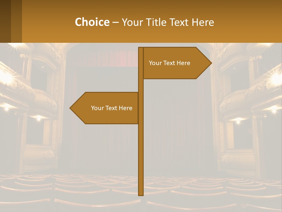 Downtown Sphere City PowerPoint Template