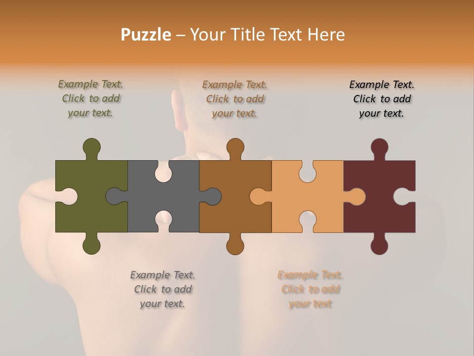 Tall House Background PowerPoint Template