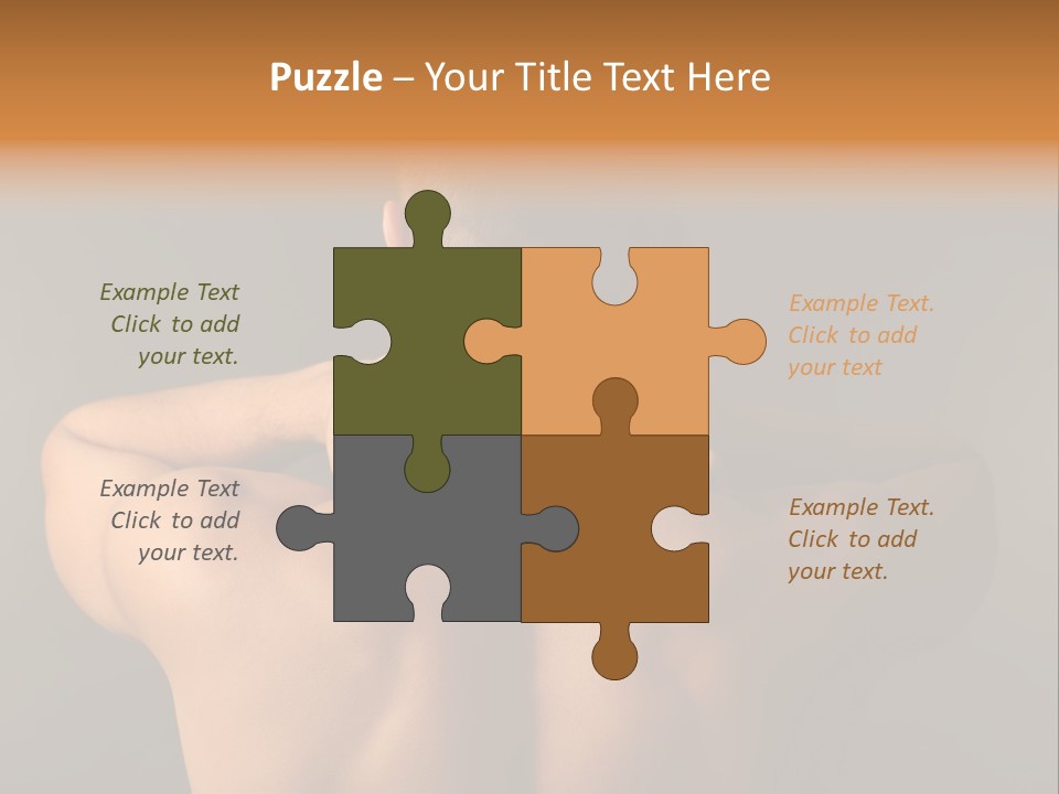 Tall House Background PowerPoint Template