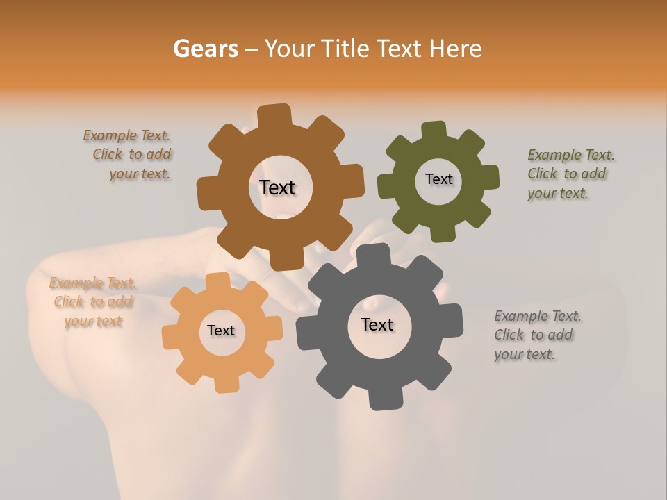 Tall House Background PowerPoint Template