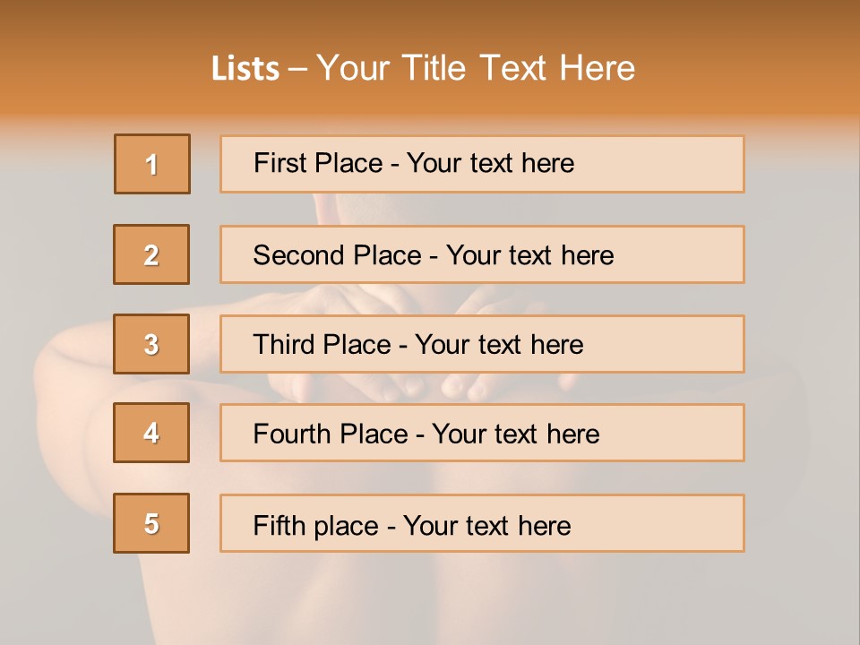 Tall House Background PowerPoint Template