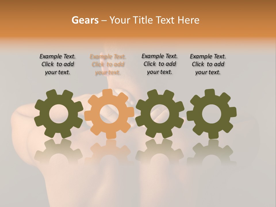 Tall House Background PowerPoint Template