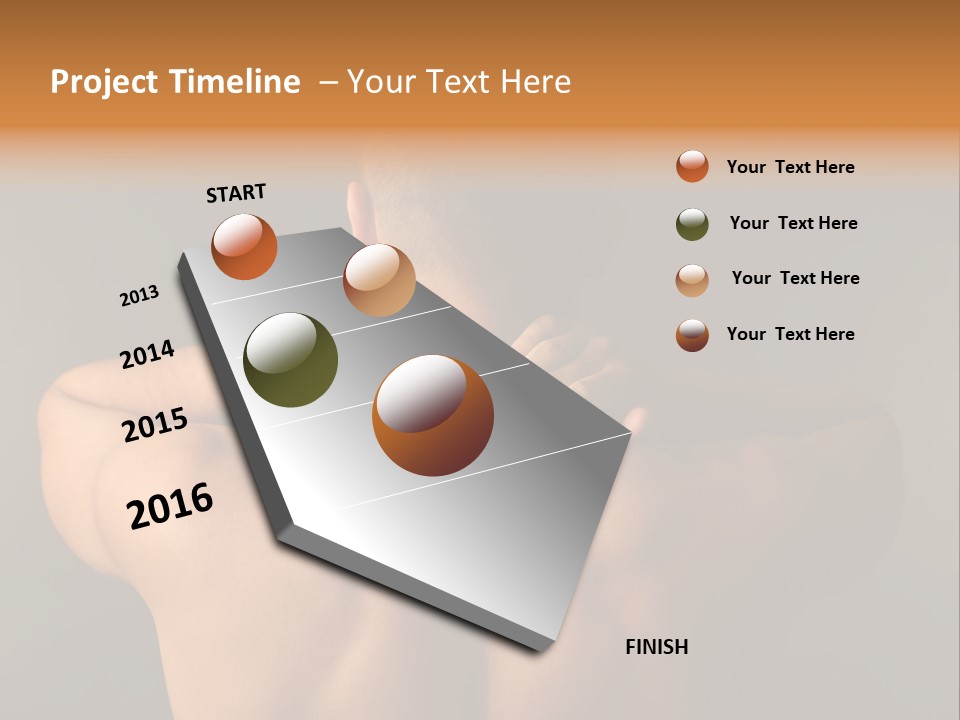 Tall House Background PowerPoint Template