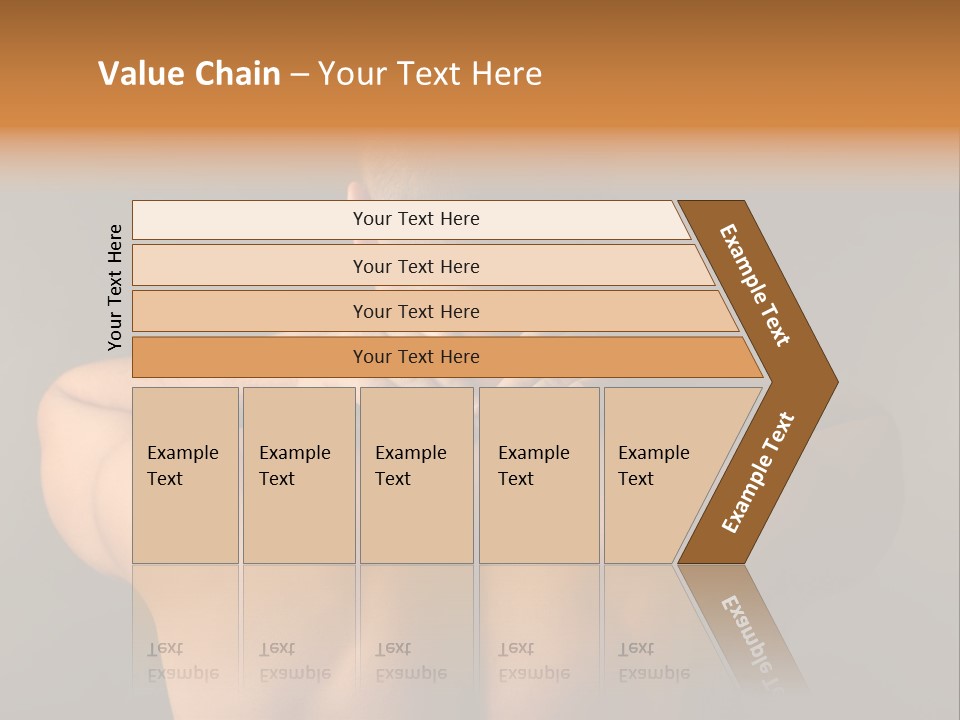 Tall House Background PowerPoint Template