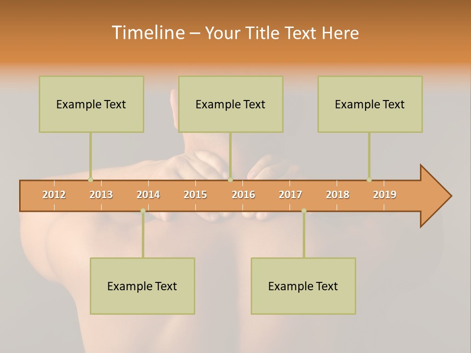 Tall House Background PowerPoint Template