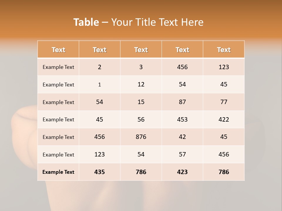 Tall House Background PowerPoint Template