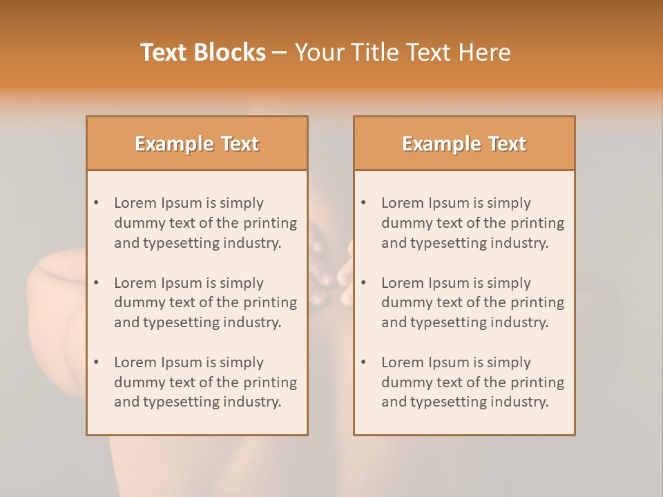 Tall House Background PowerPoint Template