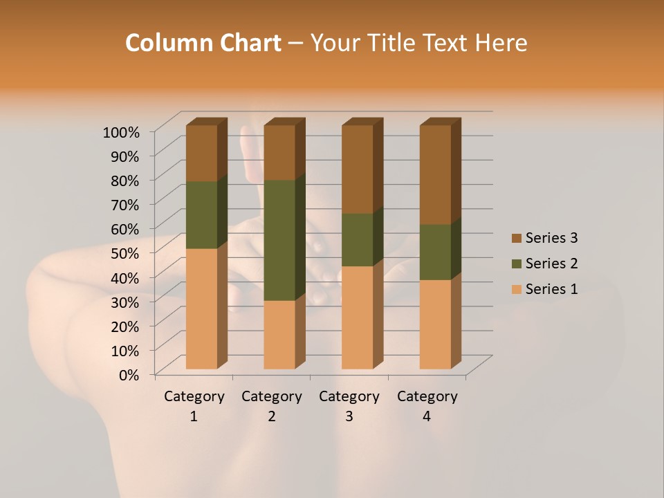 Tall House Background PowerPoint Template