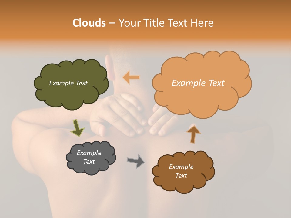 Tall House Background PowerPoint Template