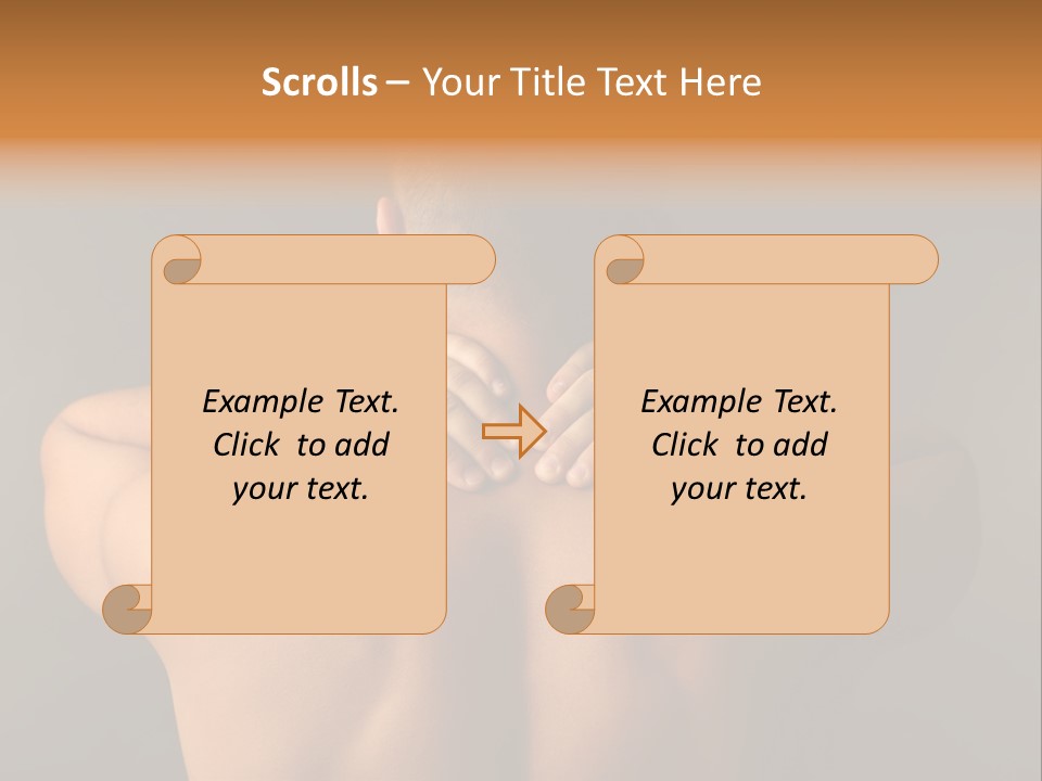 Tall House Background PowerPoint Template