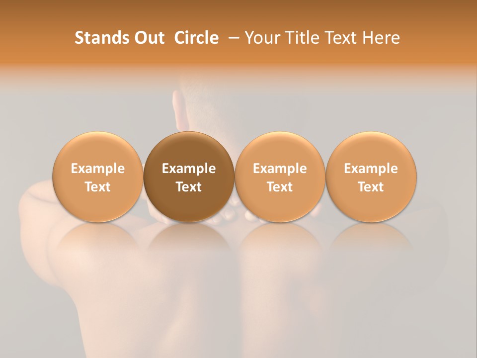 Tall House Background PowerPoint Template