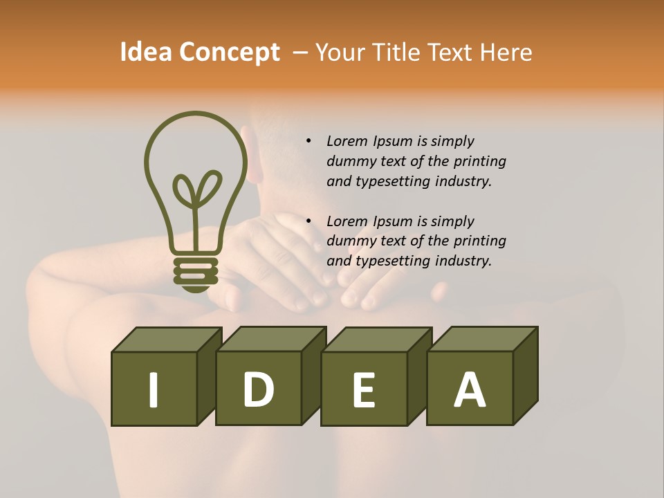 Tall House Background PowerPoint Template