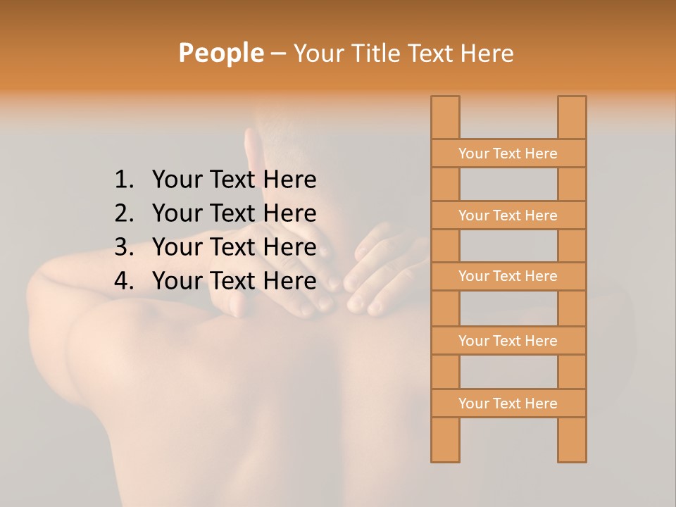 Tall House Background PowerPoint Template