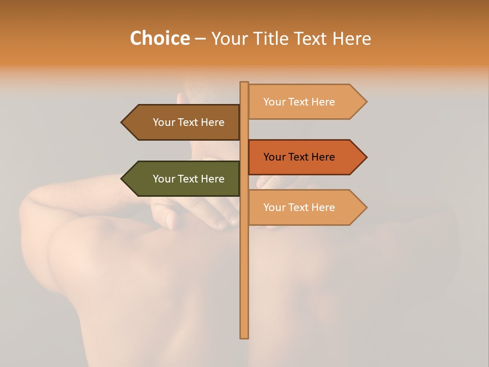 Tall House Background PowerPoint Template