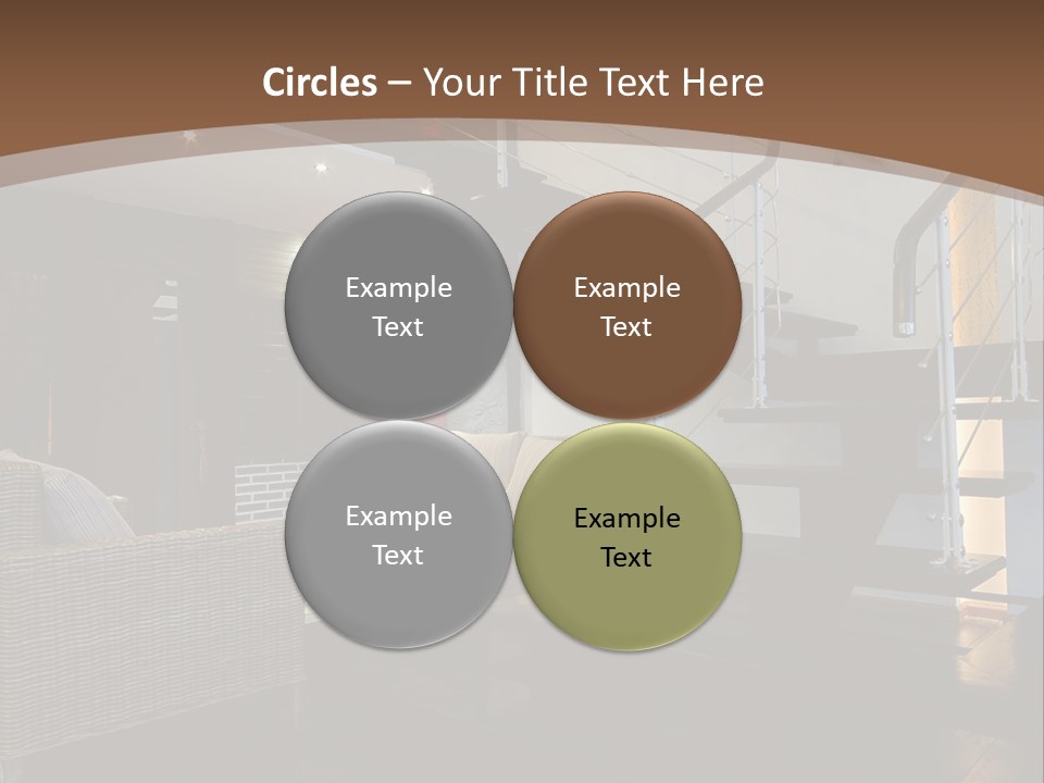 Sphere Cube Environment PowerPoint Template