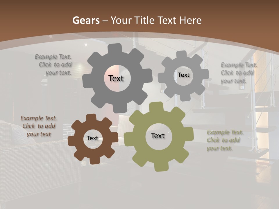 Sphere Cube Environment PowerPoint Template