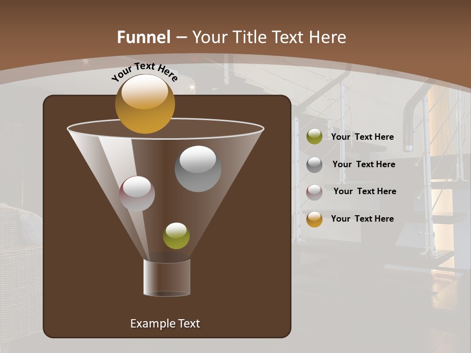 Sphere Cube Environment PowerPoint Template