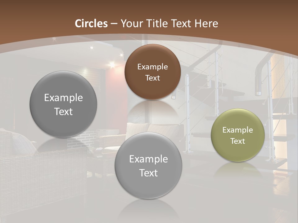 Sphere Cube Environment PowerPoint Template