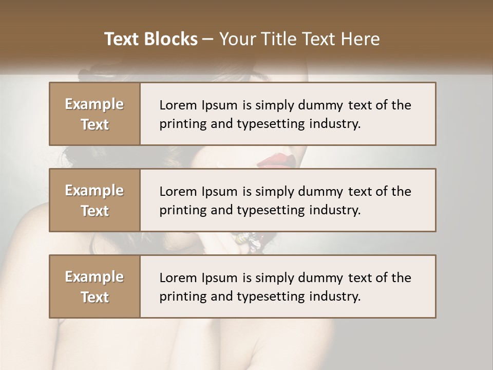 Architecture Modern Cityscape PowerPoint Template
