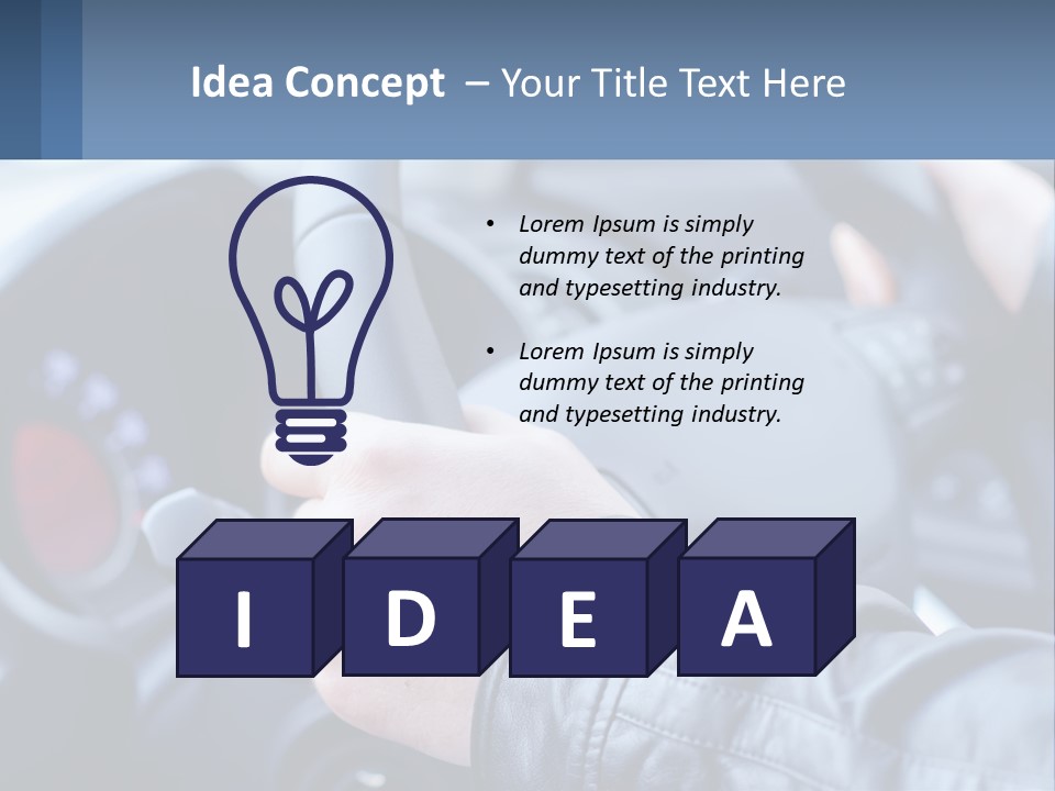 Render Shape Square PowerPoint Template