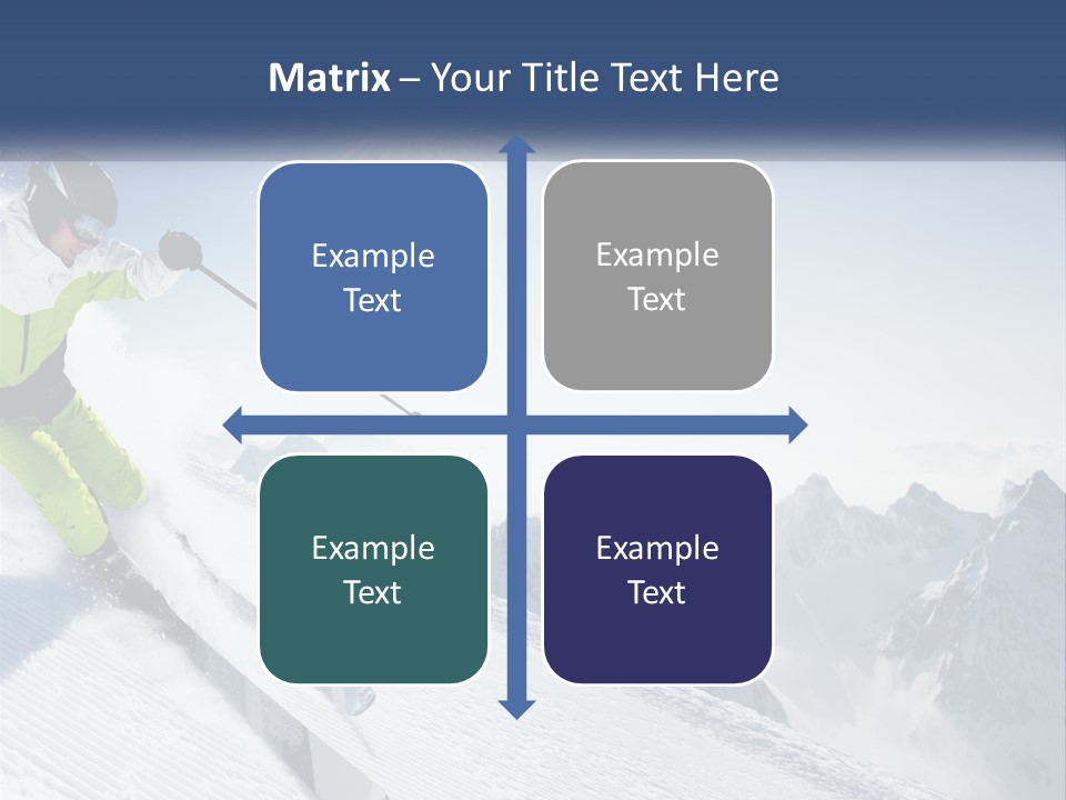 Square View Environment PowerPoint Template