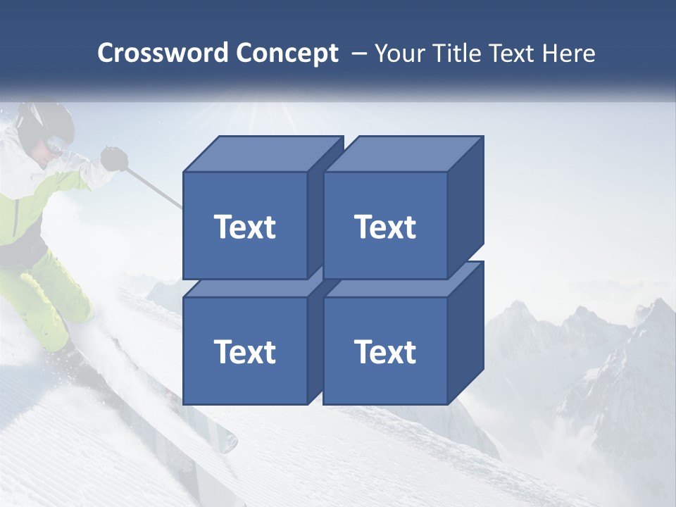 Square View Environment PowerPoint Template