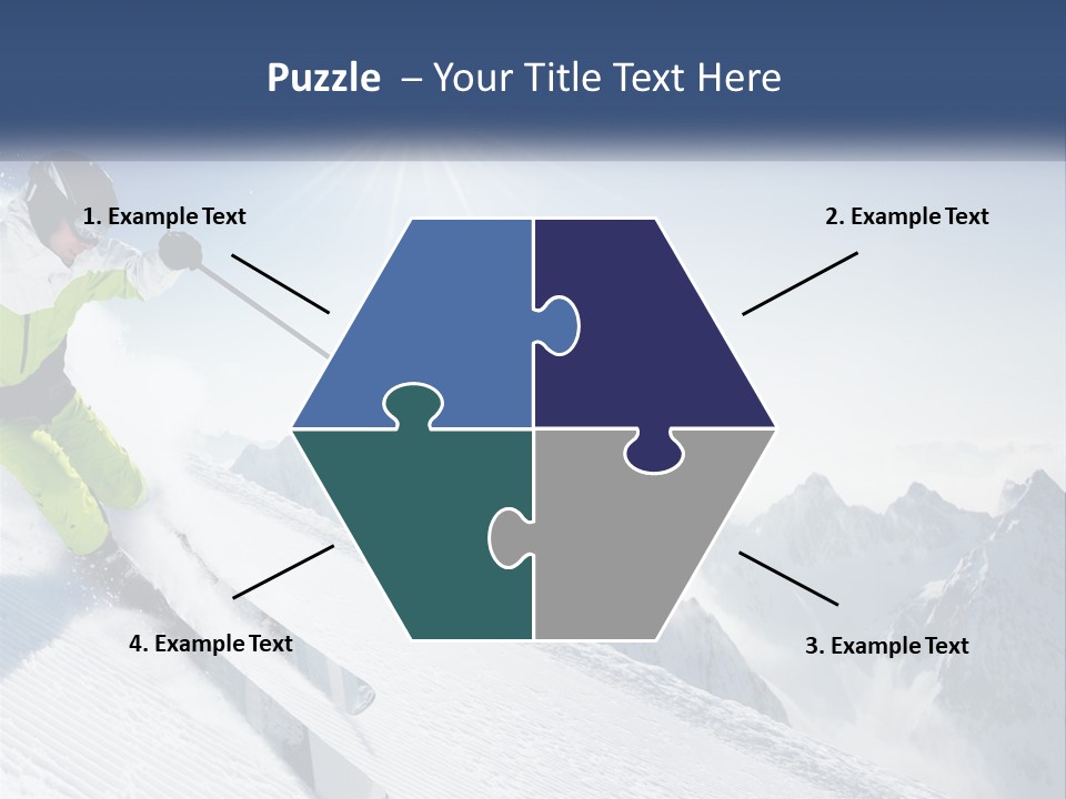 Square View Environment PowerPoint Template