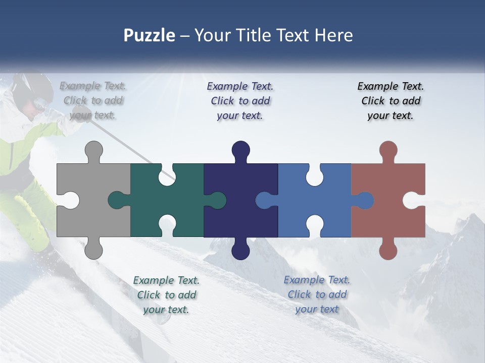 Square View Environment PowerPoint Template
